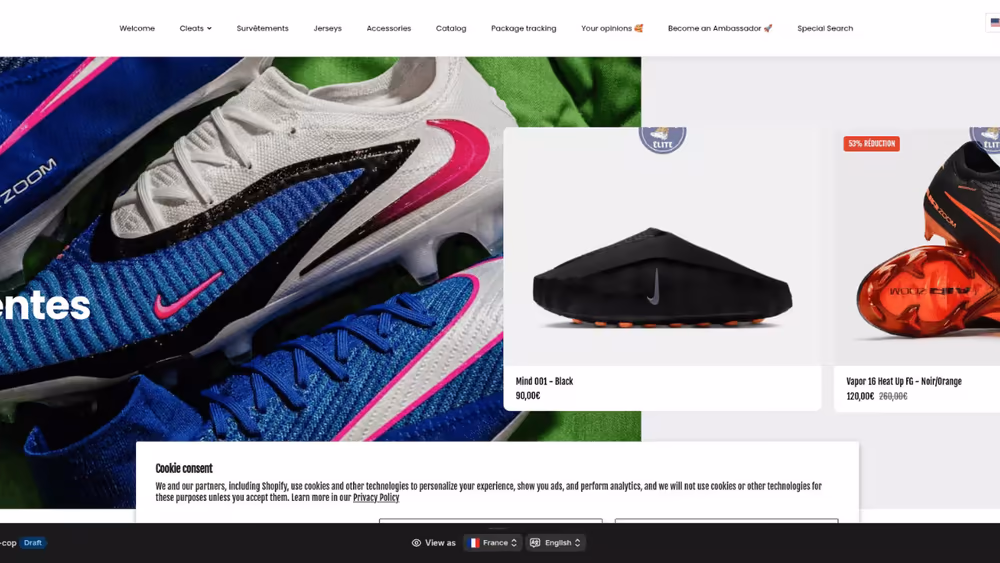 Shopify Size Mapping & Conversion Optimization System screenshot 2