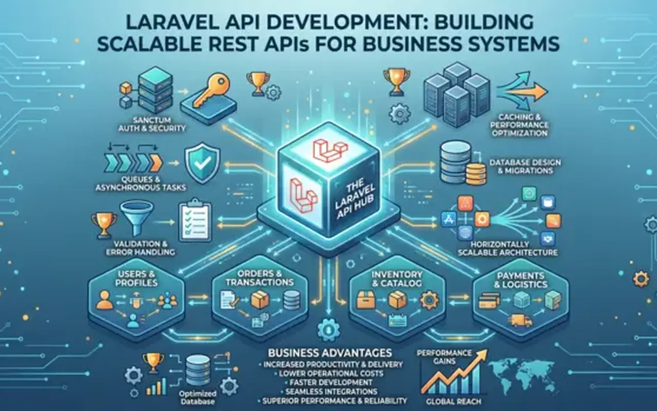 Laravel API Development: Building Scalable REST APIs for Business Systems